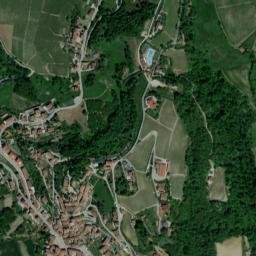 Monforte d'Alba map(satellite map)