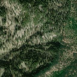 Crook County map(satellite map)
