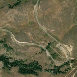 U.S. 14, Bighorn National Forest, Greybull High Resolution Satellite Map