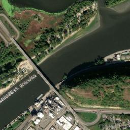 Satellite view of Barn Bluff