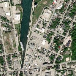 Owen Sound map(satellite map)