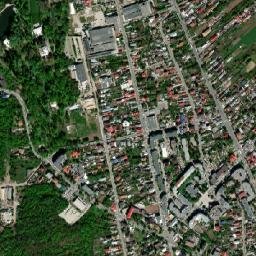 Buftea map(satellite map)
