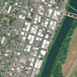 Corvallis map(satellite map)