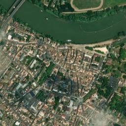 Langon map(satellite map)