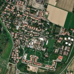 Trebbo map(satellite map)
