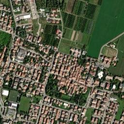 Piumazzo map(satellite map)