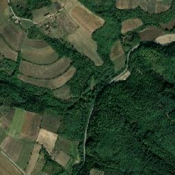 Krivaja map(satellite map)