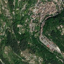 Largentière map(satellite map)
