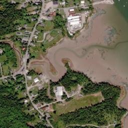 Milbridge map(satellite map)
