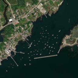 Jonesport map(satellite map)