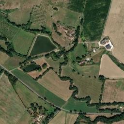 Saint-Hilaire map(satellite map)