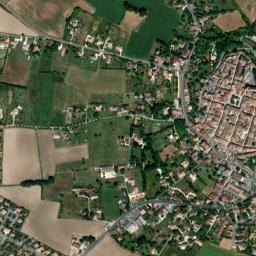 Monflanquin map(satellite map)