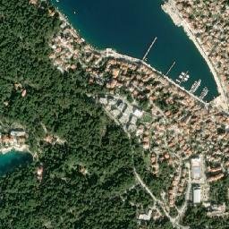 Mali Lošinj map(satellite map)