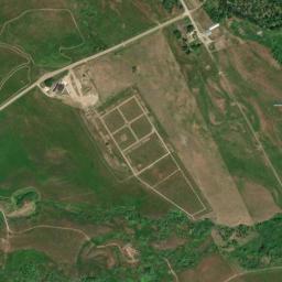 Satellite view of Fort Phil Kearny
