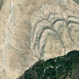 Big Horn County map(satellite map)