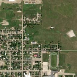 335 E 9th St Miller SD 57362 America High Resolution Satellite Map