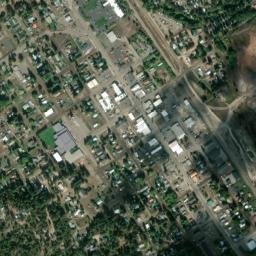 Cascade map(satellite map)