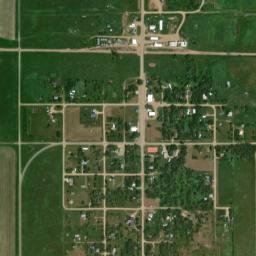 16 South Dakota Avenue Ree Heights SD High Resolution Satellite Map