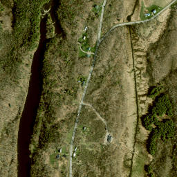Coopers Falls New York High Resolution Satellite Map