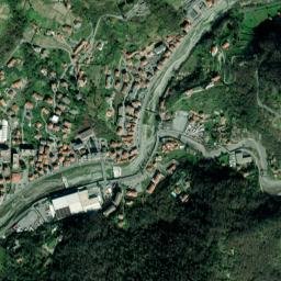 Serra Riccò map(satellite map)