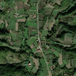 Ševica map(satellite map)