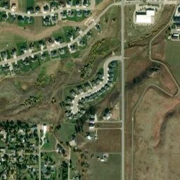 North Spearfish map(satellite map)