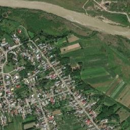 Căscioarele map(satellite map)