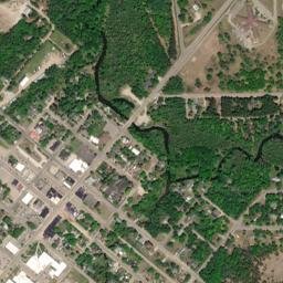 Roscommon map(satellite map)