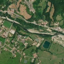 Compiano map(satellite map)