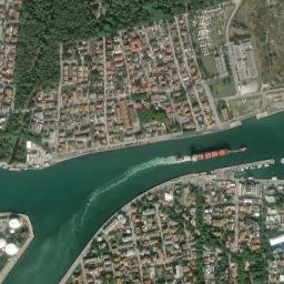 Porto Corsini map(satellite map)