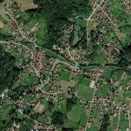 Kiseljak map(satellite map)