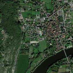 Cajarc map(satellite map)