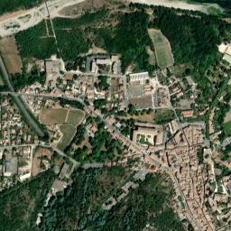 Viviers map(satellite map)