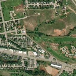 Spearfish, SD, USA High Resolution Satellite Map