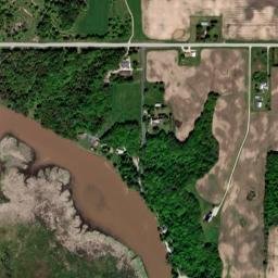 Kewaunee County map(satellite map)