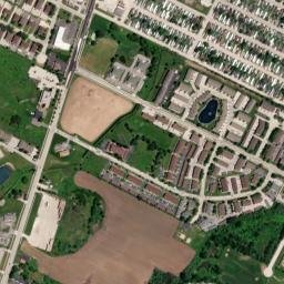 Brown County map(satellite map)