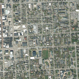 Burlington map(satellite map)