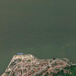 Donji Milanovac map(satellite map)