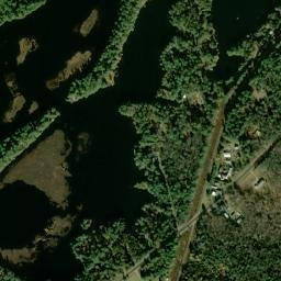 Rainbow Lake New York High Resolution Satellite Map
