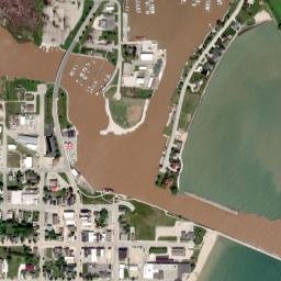Kewaunee map(satellite map)