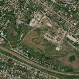 Kursavka map(satellite map)