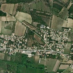 Taulignan map(satellite map)