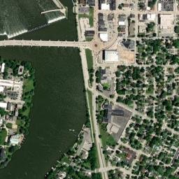 De Pere map(satellite map)