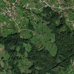 Dubravica map(satellite map)