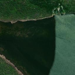 Satellite view of Landings of Willow Creek golf Course