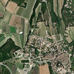 Grignan map(satellite map)