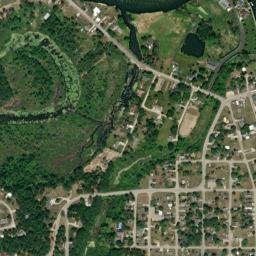 Au Sable map(satellite map)