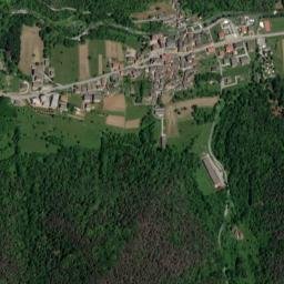 Monterosso Grana map(satellite map)