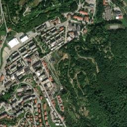 Banovići map(satellite map)