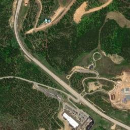 US-85 Deadwood SD 57732 America High Resolution Satellite Map